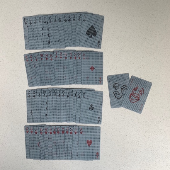 Molla Space Pokerface Transparent Playing Cards *Cracked Box* - Picture 3 of 6